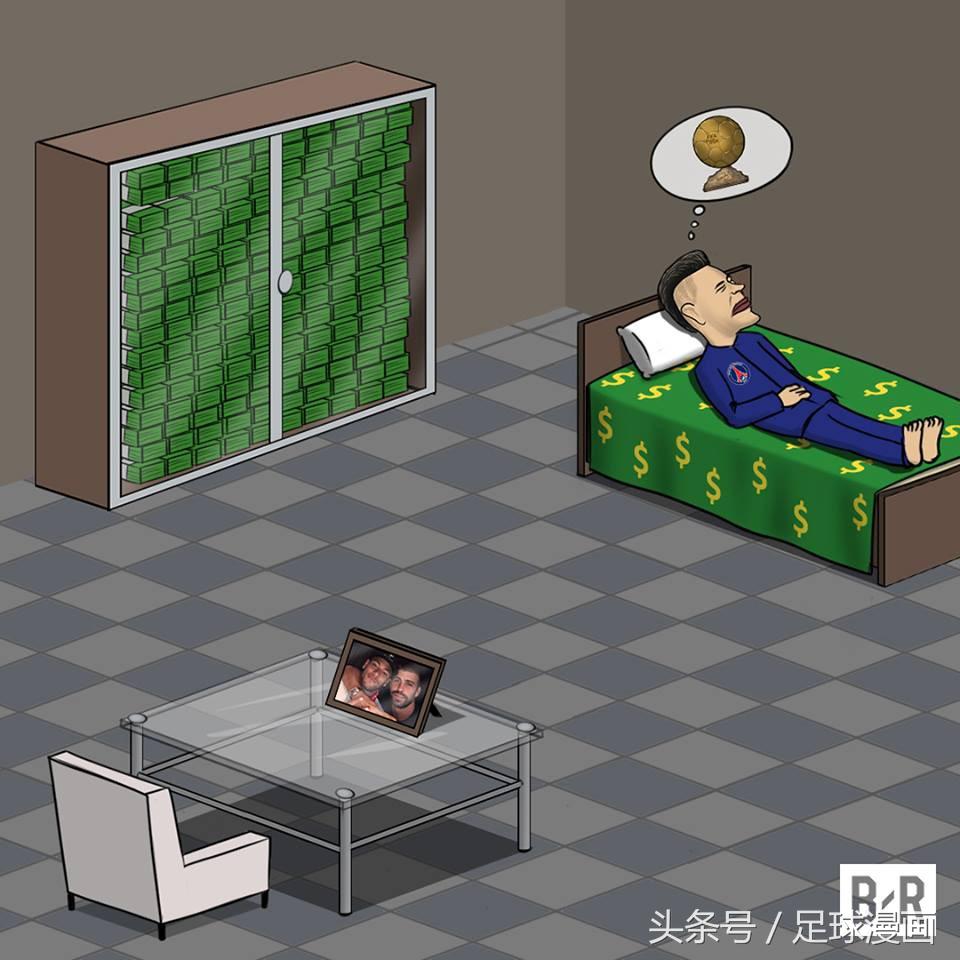 五大联赛与欧冠的关系的漫画,关于足球的最新漫画