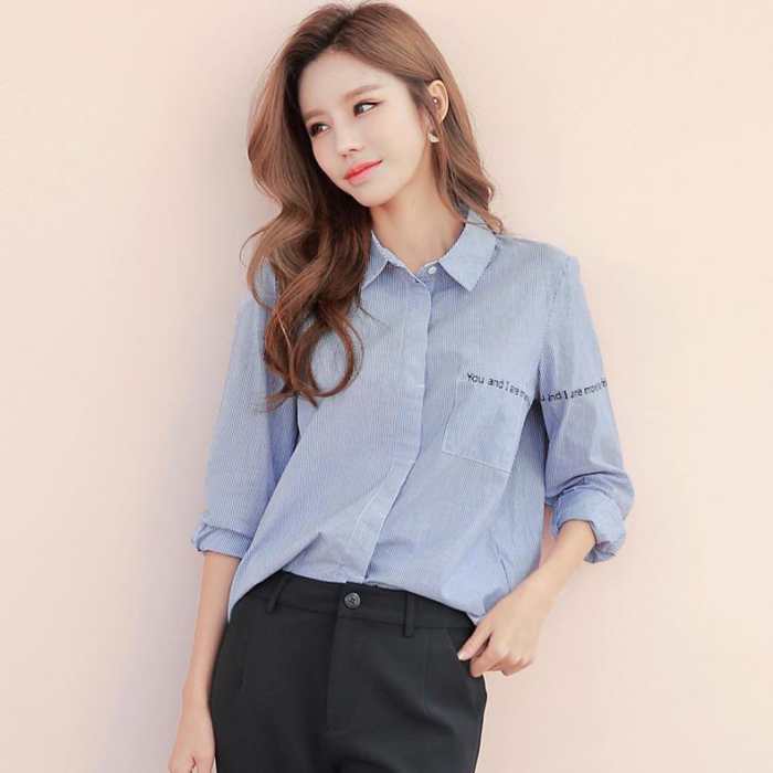 经典百搭条纹衬衫,条纹衬衫一衣多穿系列风格