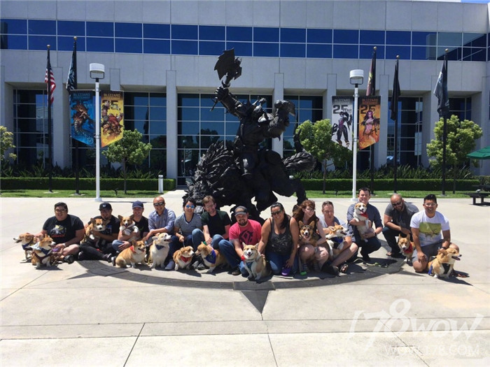 暴雪员工的宠物也太幸福了，还有专属部落or联盟工牌