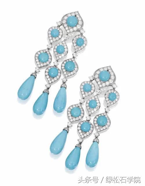 绿松石高端饰品,最美的绿松石首饰
