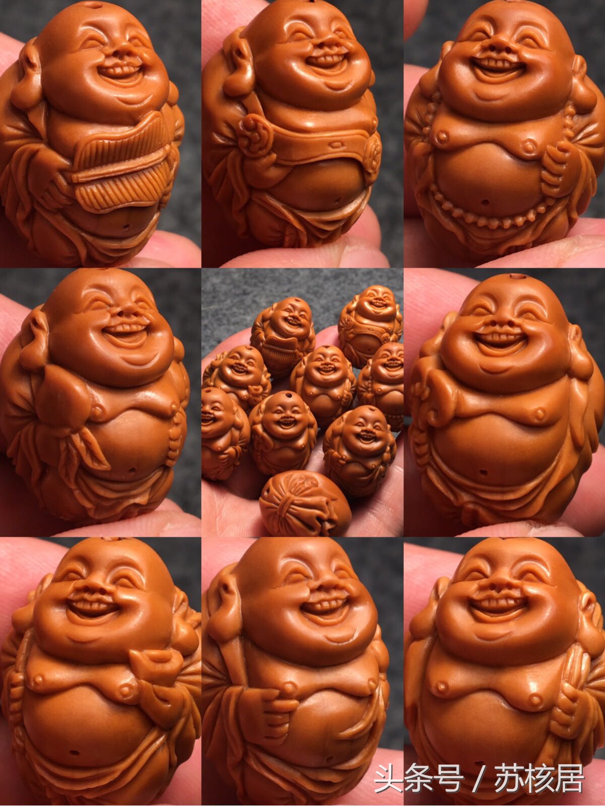 橄榄核手串越玩越黑,橄榄手串盘玩半年有玻璃化了