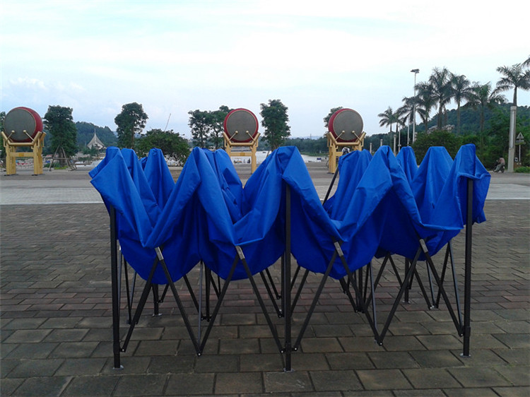 快速折叠帐篷怎么收,双人折叠帐篷怎么收