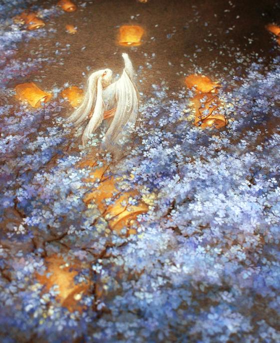 中国百鬼画作,一双巧手作画