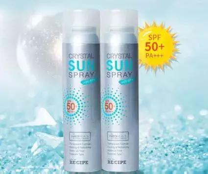 recipe防晒喷雾真假辨别方法,韩国水晶防晒喷雾怎么知道是正品