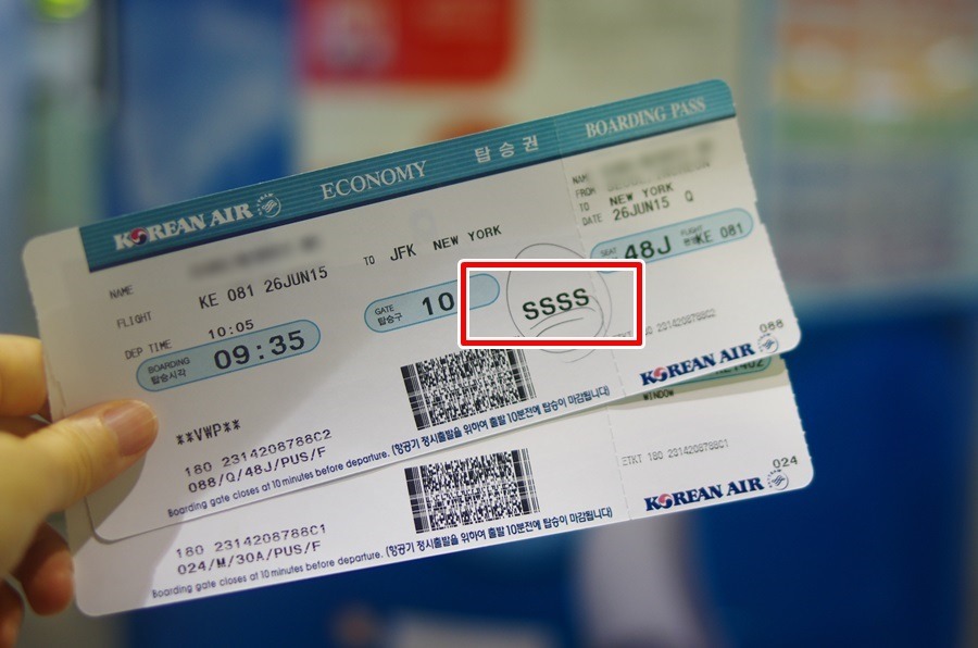 去美国机场安检要注意什么,去美国的登机牌