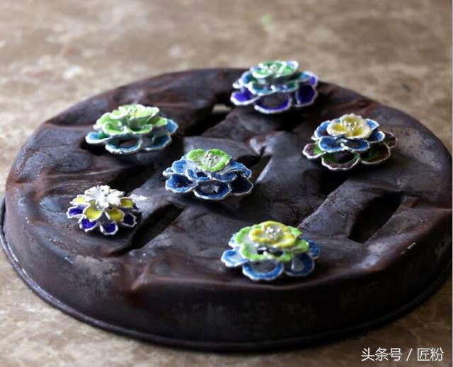 银饰珐琅彩,珐琅彩银饰和景泰蓝银饰