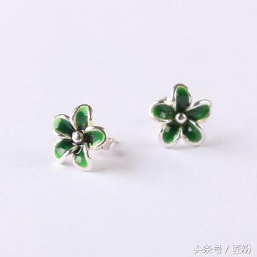 银饰珐琅彩,珐琅彩银饰和景泰蓝银饰