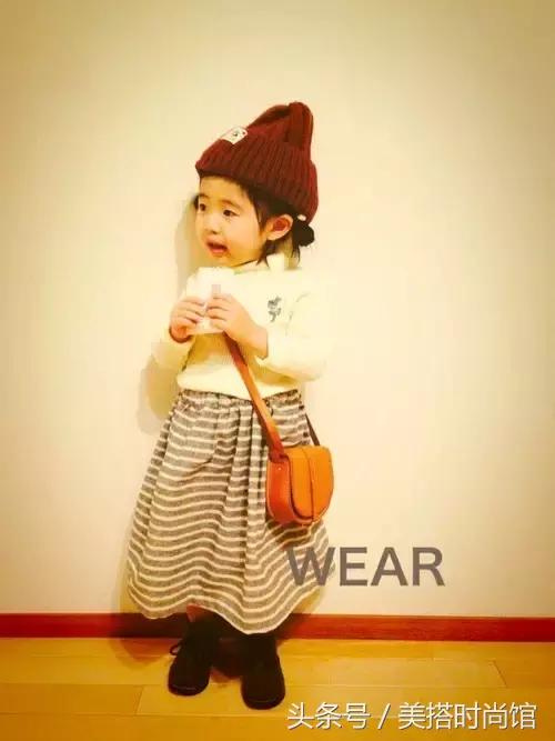 150小个子童装穿搭中性风,日系穿搭女童图
