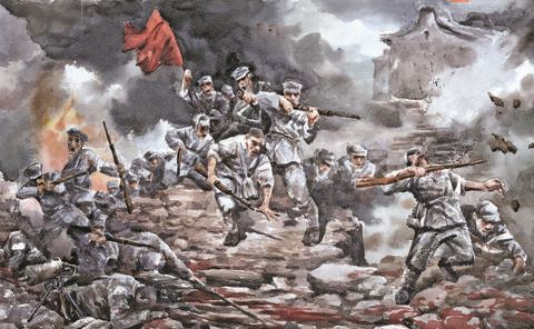 揭阳市喷画,揭阳东湖公园画展