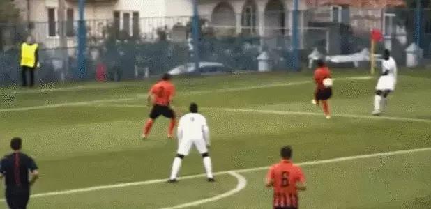 2022法甲妖人前锋,奥古斯丁鲁贝托远射