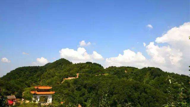 秋天熊耳山,河南熊耳山