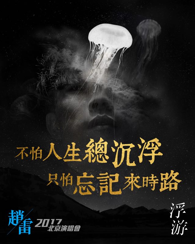 赵雷北京演唱会海报,赵雷单曲海报