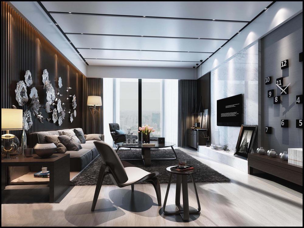 家装室内设计现代风格全套效果图,家装2020效果图欧式
