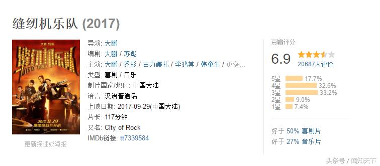 缝纫机乐队真的存在吗,缝纫机乐队为什么被说烂片