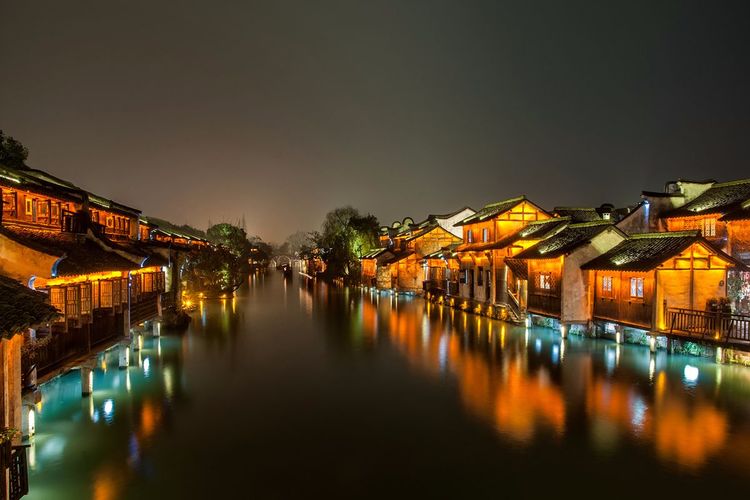杭州江南水乡乌镇,成都江南水乡乌镇