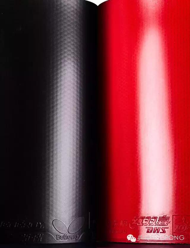 乒乓球涩套和黏套打法区别,乒乓球拍粘套和涩套对比