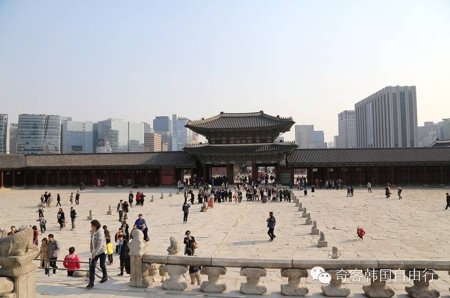韩国故宫景福宫与中国故宫,韩国故宫景福宫游玩