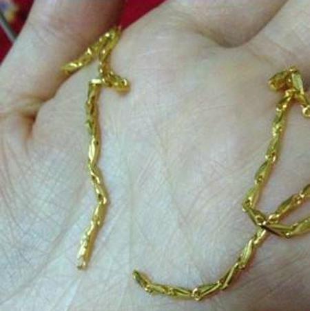 黄金项链断了能修吗,黄金项链为什么容易断