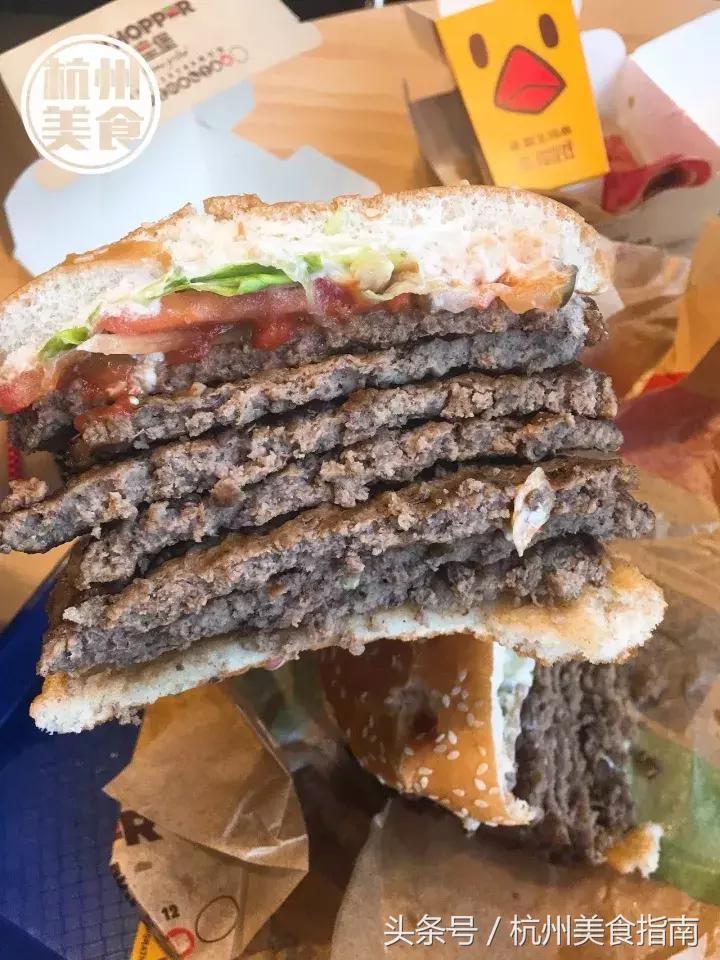 汉堡王新出汉堡,汉堡王三层天椒皇堡测评