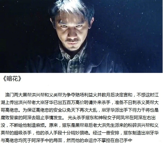 推荐十部冷门香港黑帮电影,近三年最好的香港黑帮电影