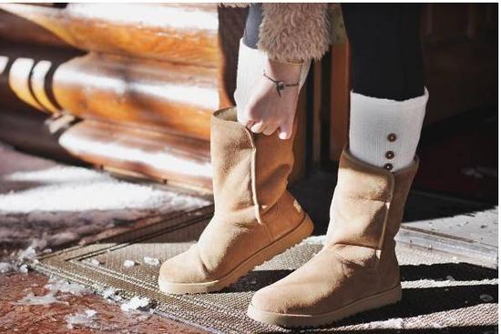 防寒保暖轻便防滑雪地靴,抗寒雪地靴