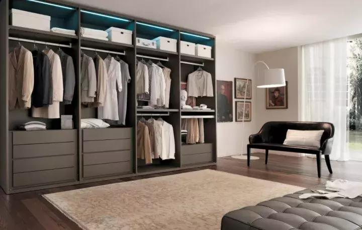 爱格板开放式衣帽间多少钱一平,爱格板怎么搭配出高级感效果图