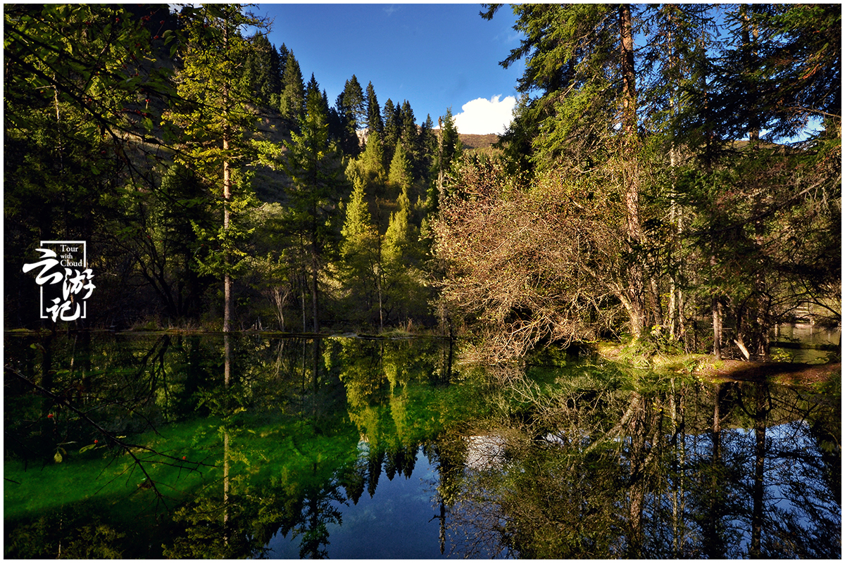 川西小环线4天自驾最佳红叶路线,川西红叶