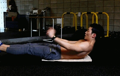 健身减肥——*男猛**的标志-人鱼线（图解）