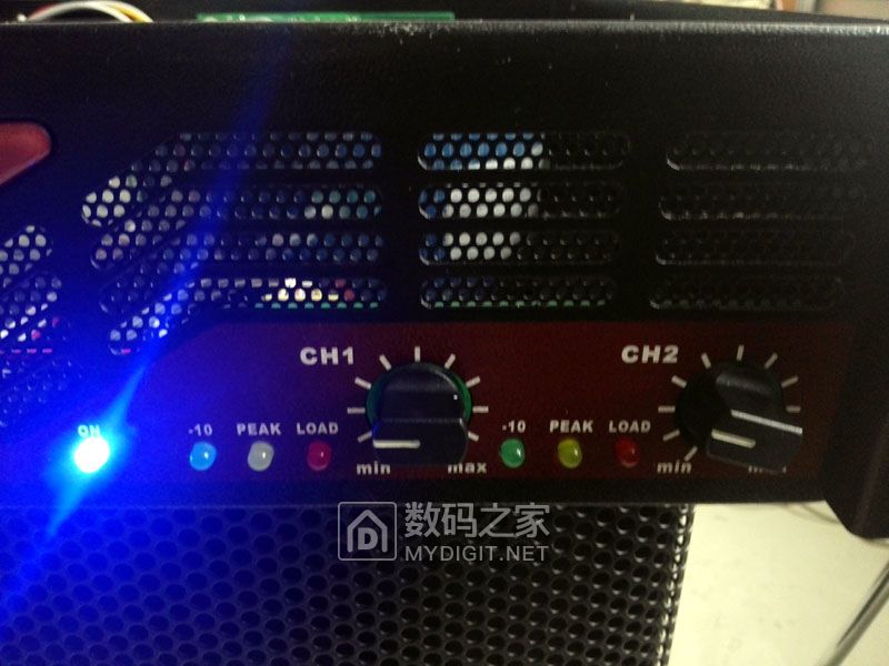 维修BATELCE400专业大功率功放，解决LOAD红灯报警故障问题