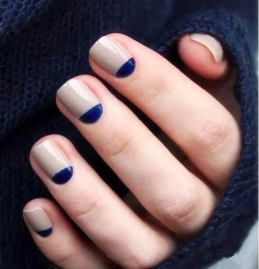 上细下粗的手指适合什么形状美甲,适合手指短小指甲的美甲显白