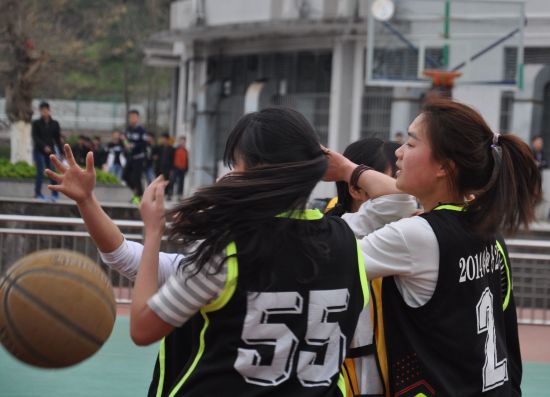 全市中等职业学校篮球赛决赛报道,职校篮球比赛开幕式