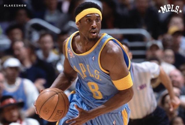 湖人MPLS复古球衣闪亮回归！上次亮相已是15年前