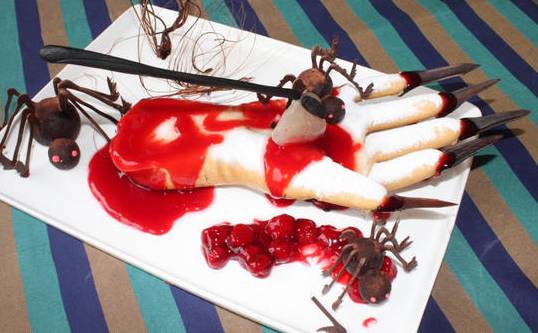 万圣节黑暗料理吐司,万圣节黑暗美食