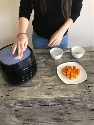 奶油南瓜甜品汤,抹茶奶油南瓜汤