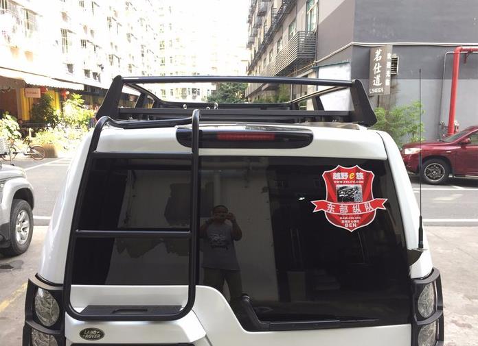 路虎发现4座椅改装案例,路虎发现4爱马仕橙色内饰改装