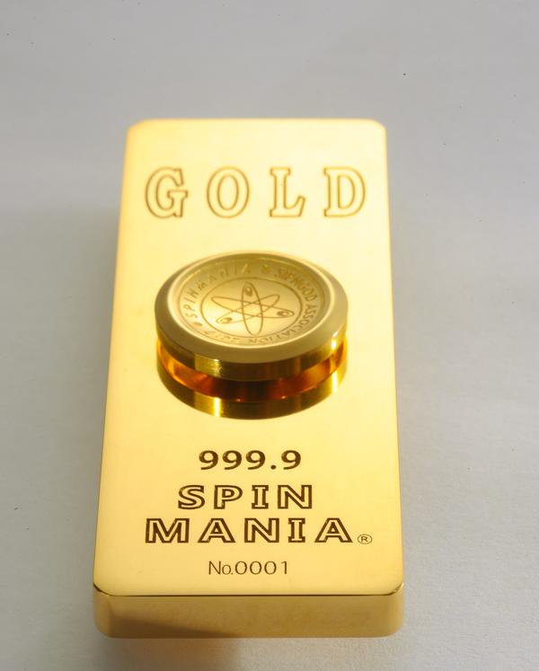 全金属夜光指尖陀螺,土豪金指尖陀螺