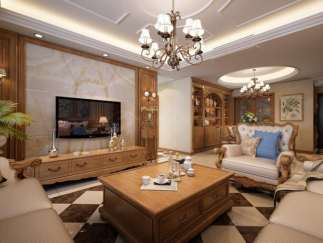 要操碎多少心，才能成就这样的欧式古典！——西安荣华北经城