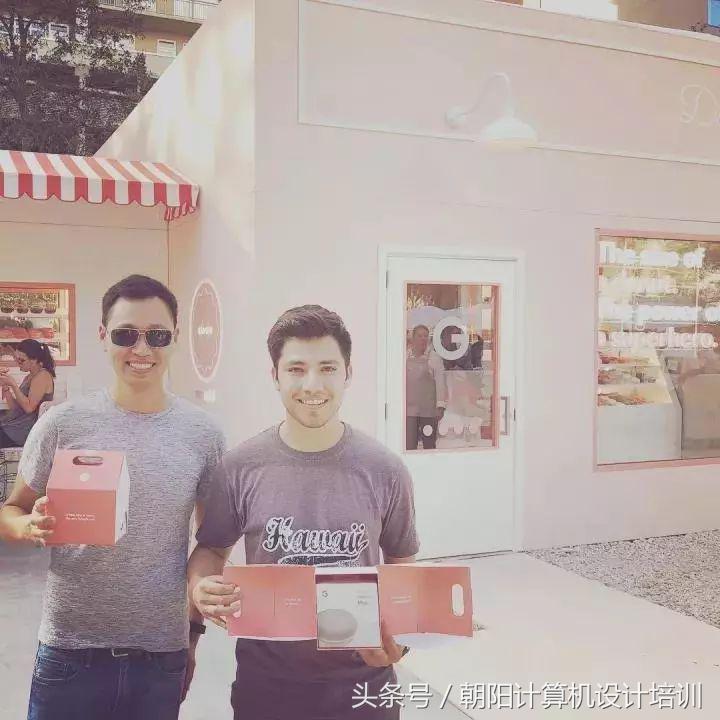 Google卖起了甜甜圈，这粉嫩设计给满分！