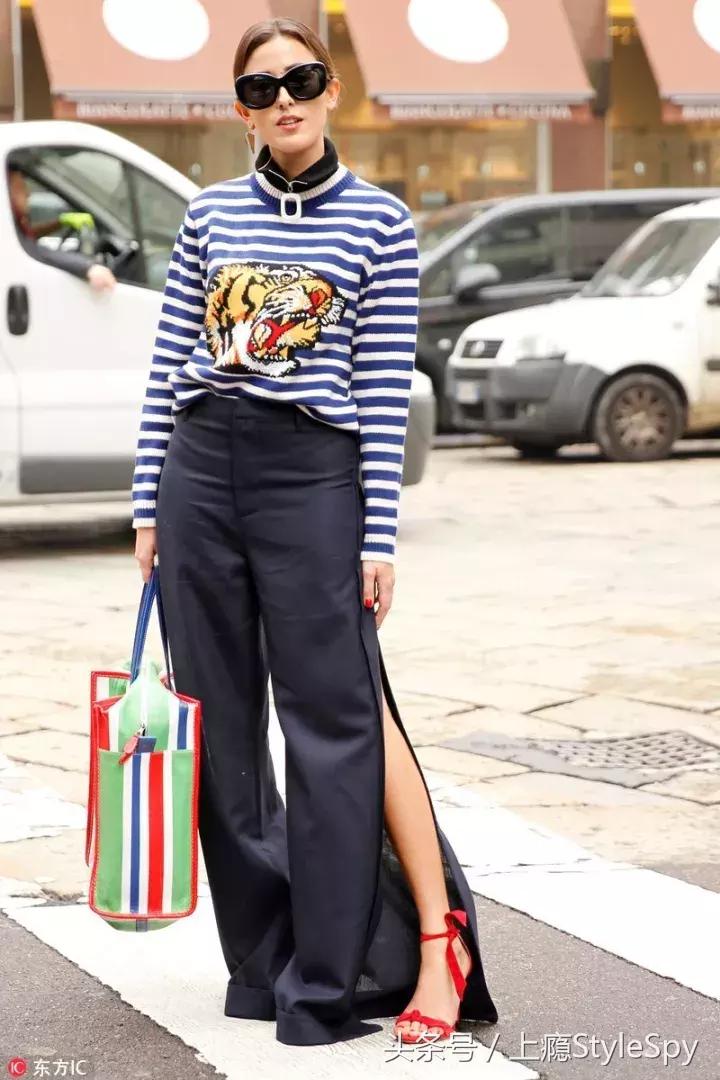 冬天半袖蝙蝠衫毛衣搭配,冬天宽松版的毛衣怎么搭配