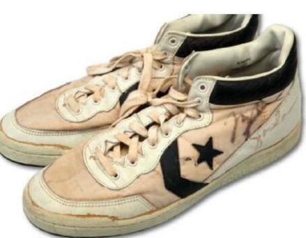 nba球星鞋拍卖最高记录,nba球星球鞋能卖多少