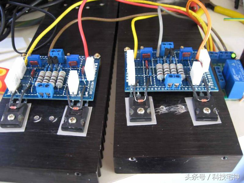 diy功放制作500瓦,500w功放纯后级制作