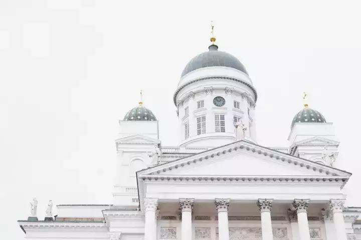 芬兰波罗的海中世纪童话,芬兰极光好像进入了童话世界