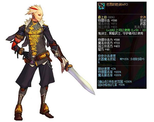 dnf四剑圣对应的职业,dnf四剑圣都是谁