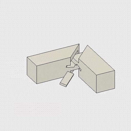 这个真的是古人的智慧,没有钉子依然可以做的很牢固