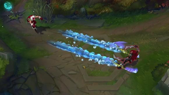 21赛季荒野行动冰雪节皮肤,英雄联盟手游冰雪节小法的皮肤