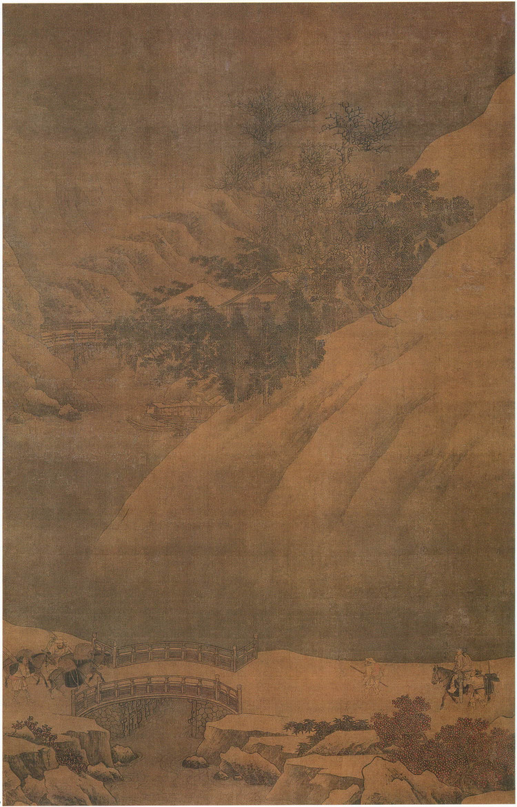 宋刘松年山水画精品欣赏,宋画四大家作品欣赏