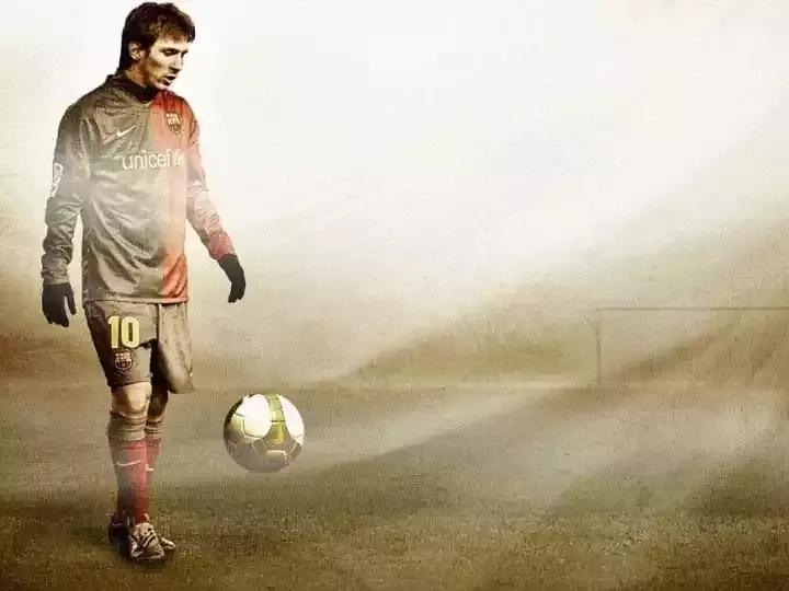 梅西的技术有哪些,梅西的技术很粘球