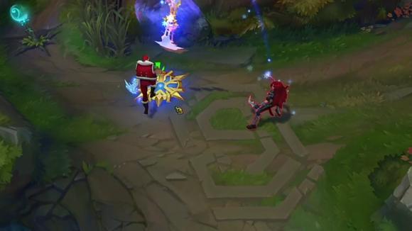 21赛季荒野行动冰雪节皮肤,英雄联盟手游冰雪节小法的皮肤