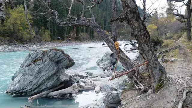 拜城乌孙古道的天堂湖怎么去,新疆特克斯县乌孙古道天堂湖