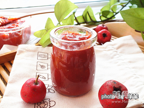 自制山楂酱的正确方法,山楂酱半成品可以存放吗